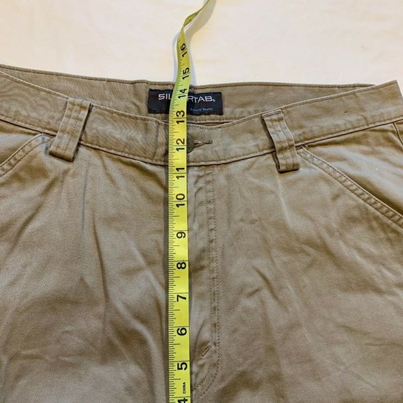 Vintage Levis SilverTab Cargo Shorts‎ Mens 34 (35x11) Relaxed Heavyweight Y2K - Picture 11 of 12